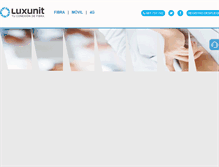 Tablet Screenshot of luxunit.com